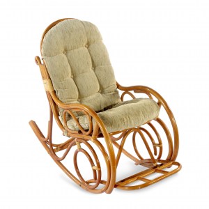 Кресло-качалка с подножкой 05-11 (Ротанг)